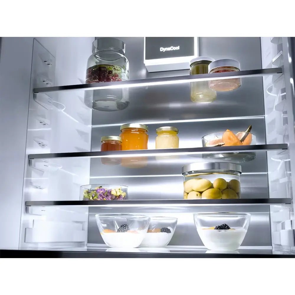 Miele KFN7764D 254 Litre Built-In Fridge Freezer Combination with FlexiLight 2.0, NoFrost & DynaCool - 55.9cm Wide | Atlantic Electrics - 41547475845343 