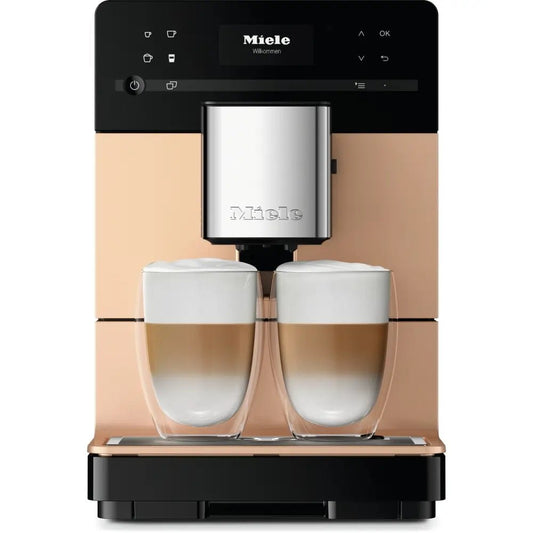 Miele Silence CM5510 Bean to Cup Coffee Machine - Black / Rose Gold | Atlantic Electrics