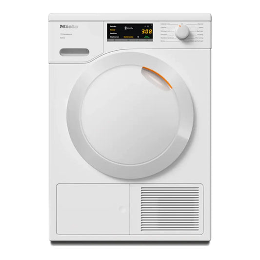 Miele TEA225WP Active 7Kg T1 Freestanding Heat Pump Dryer with A++ Rating, 59.6cm Wide - Lotus White | Atlantic Electrics