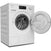 Thumbnail Miele WEG365 Freestanding Washing Machine, 9kg Load, 1400rpm Spin, White | Atlantic Electrics- 40157535731935