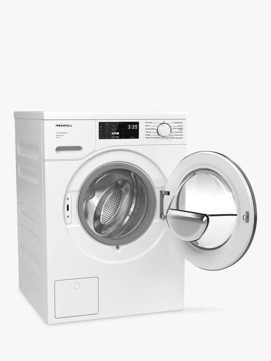 Miele WTD165 Freestanding Washer Dryer, 8kg/5kg Load, 1500rpm Spin, White | Atlantic Electrics