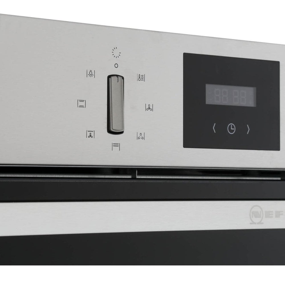 Neff B1GCC0AN0B Built In Electric Single Oven - Stainless Steel | Atlantic Electrics - 39478282715359 