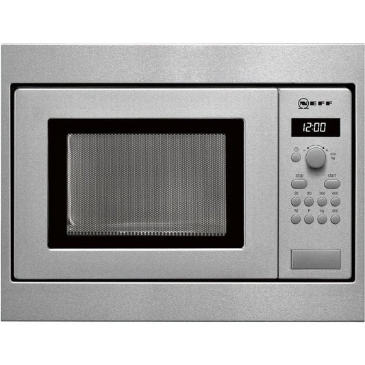 NEFF Classic Collection 3 H53W50N3GB Narrow Width Built In Microwave Stainless Steel | Atlantic Electrics