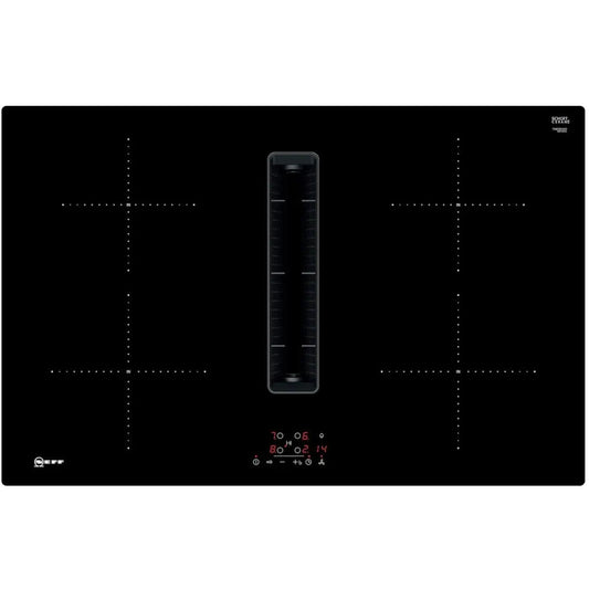 Neff T48CB1AX2 80cm Integrated Induction Hob - Black | Atlantic Electrics