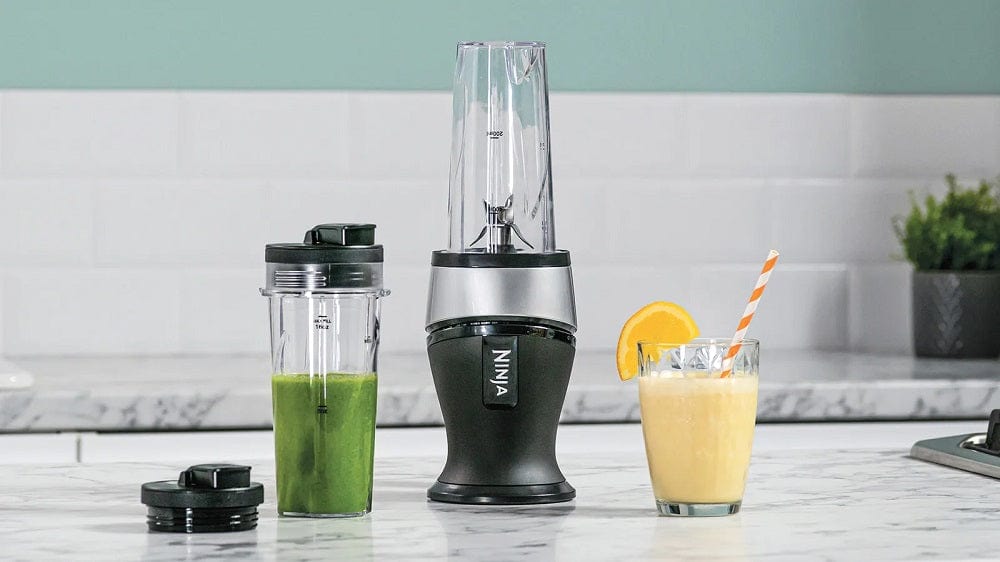 Ninja QB3001UKS Blender and Smoothie Maker - Black-Sliver | Atlantic Electrics