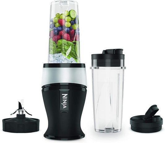 Ninja QB3001UKS Blender and Smoothie Maker - Black-Sliver | Atlantic Electrics