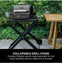 Thumbnail Ninja XSKGRLLSTDEUK Woodfire Electric BBQ Grill Stand - 40185234686175