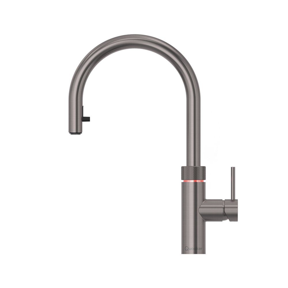 Quooker Flex PRO7 Gunmetal 3 in 1 Boiling Water Tap with 7 Liters Tank | Atlantic Electrics