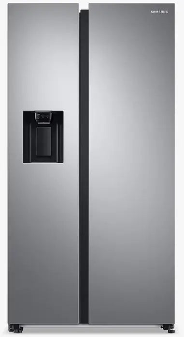 Samsung 8 Series RS68A884CSL Freestanding 65/35 American Fridge Freezer, Silver | Atlantic Electrics - 40157535994079 