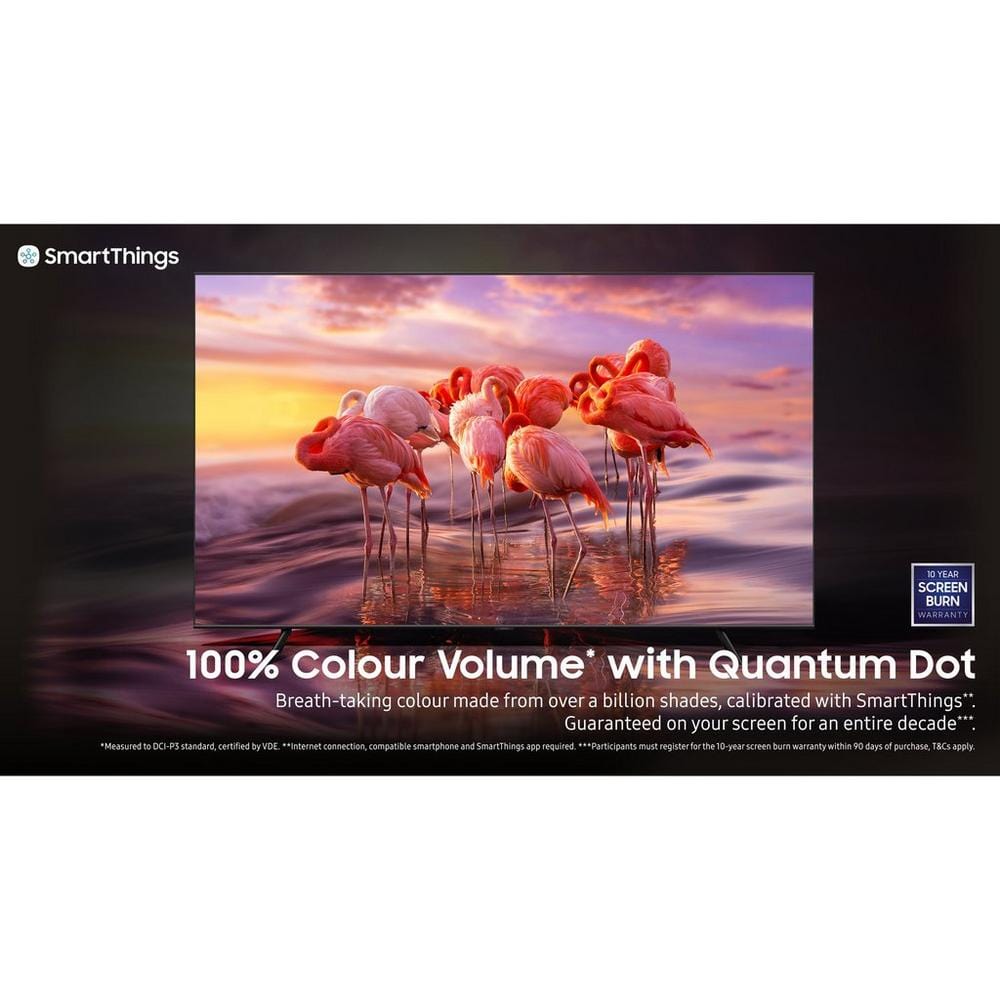 Samsung QE55Q60BAUXXU 55" 4K QLED Smart TV with Voice Assistants | Atlantic Electrics