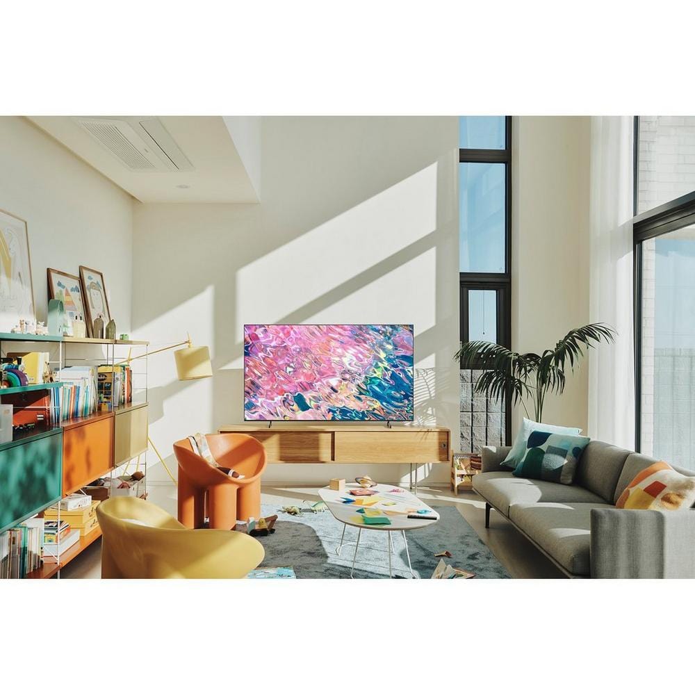 Samsung QE55Q60BAUXXU 55" 4K QLED Smart TV with Voice Assistants | Atlantic Electrics - 39478346154207 