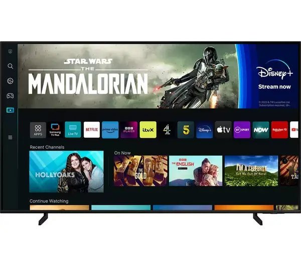 Samsung QE55Q60C (2023) QLED HDR 4K Ultra HD Smart TV, 55 inch with TVPlus - Black | Atlantic Electrics - 40452260528351 