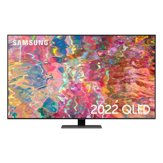 Samsung QE55Q80BATXXU 55" 4K HDR QLED Smart TV with Voice Assistants | Atlantic Electrics