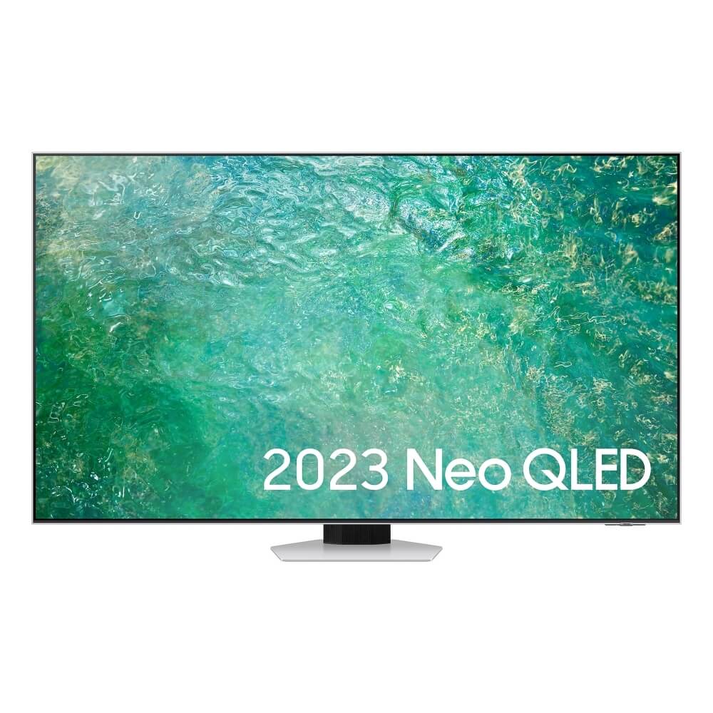 SAMSUNG QE55QN85CATXXU 55" Smart 4K Ultra HD HDR Neo QLED TV with Amazon Alexa & Bixby - Silver | Atlantic Electrics