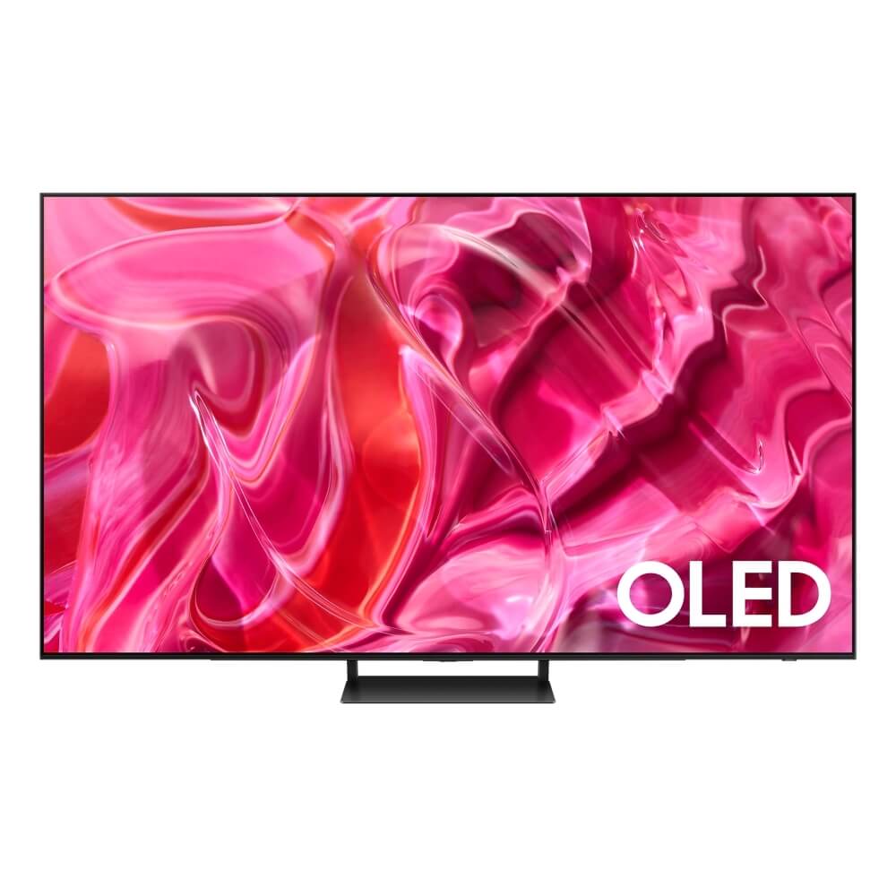 SAMSUNG QE55S90CATXXU 55" Smart 4K Ultra HD HDR OLED TV with Bixby & Amazon Alexa - TItan Black | Atlantic Electrics - 39915525210335 