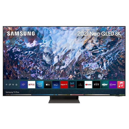 Samsung QE65QN700A (2021) Neo QLED HDR 2000 8K Ultra HD Smart TV, 65 inch with TVPlus-Freesat HD, Black | Atlantic Electrics