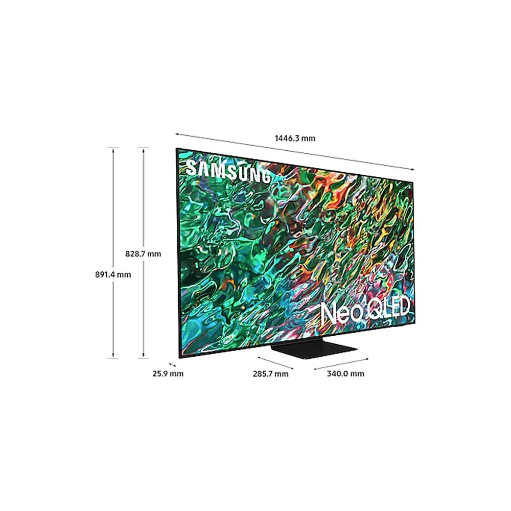 Samsung QE65QN90BATXXU 65" 4K HDR QLED Smart TV with Voice Assistants | Atlantic Electrics - 39478370468063 