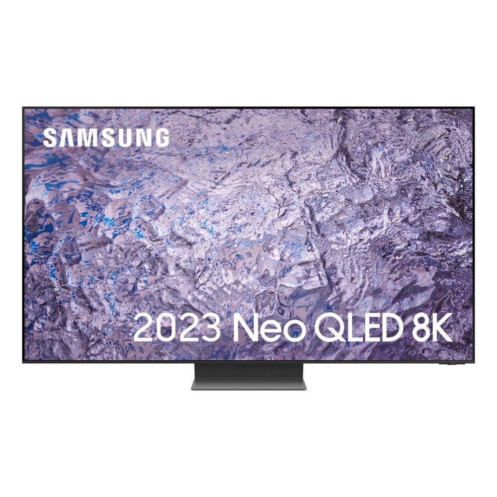 Samsung QE85QN800CTXXU 85" 8K Neo QNED Smart TV - Titan Black | Atlantic Electrics - 40157541400799 
