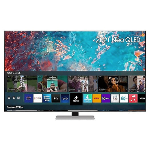 Samsung QE85QN85AATXXU 85" 4K Neo QLED Smart TV Quantum HDR 1500 powered by HDR10+ Wide Viewing Angle and Anti Reflection- | Atlantic Electrics