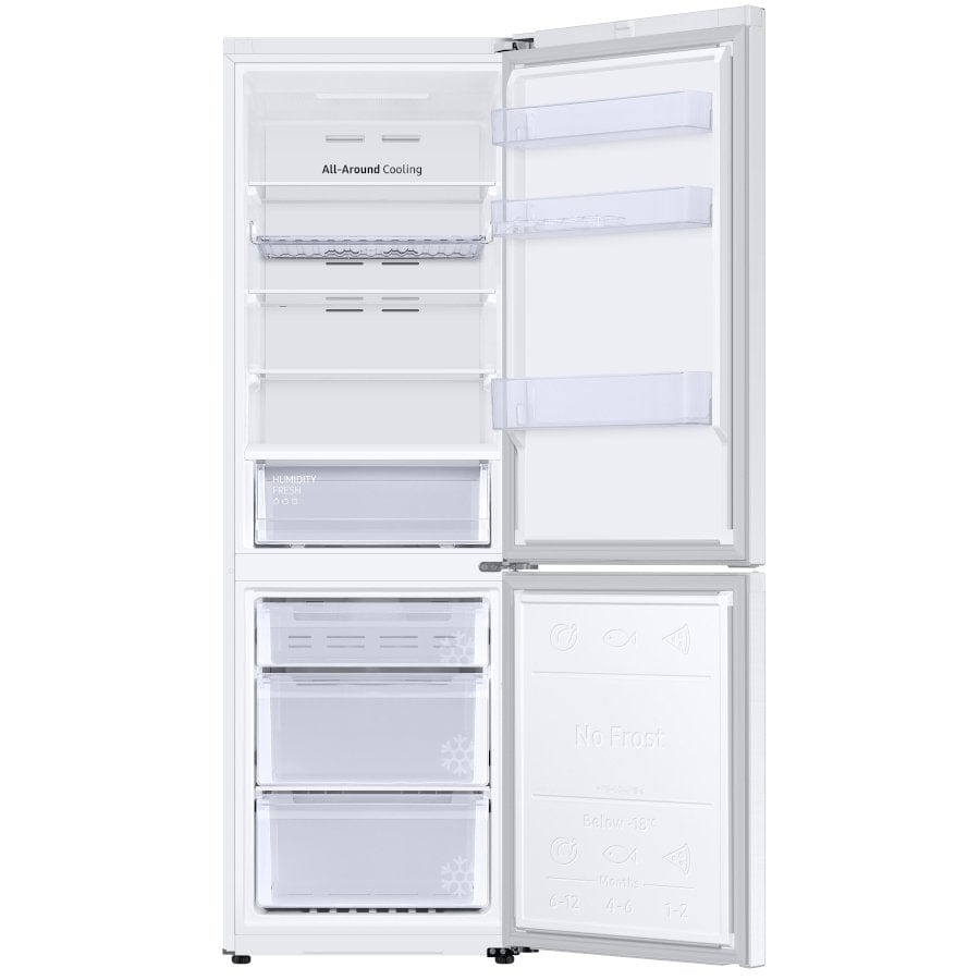 Samsung RB34T602EWW 60cm Fridge Freezer White Frost Free | Atlantic Electrics