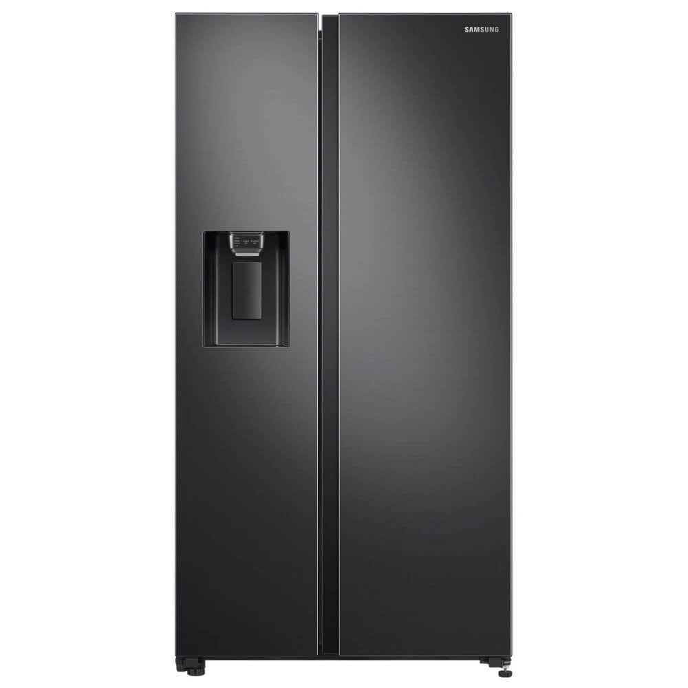 Samsung RS65R5401B4 American Style Fridge Freezer Matt Black | Atlantic Electrics - 39478385934559 