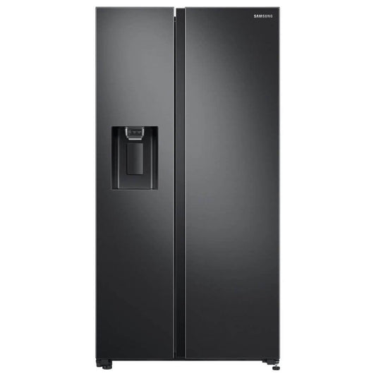 Samsung RS65R5401B4 American Style Fridge Freezer Matt Black | Atlantic Electrics