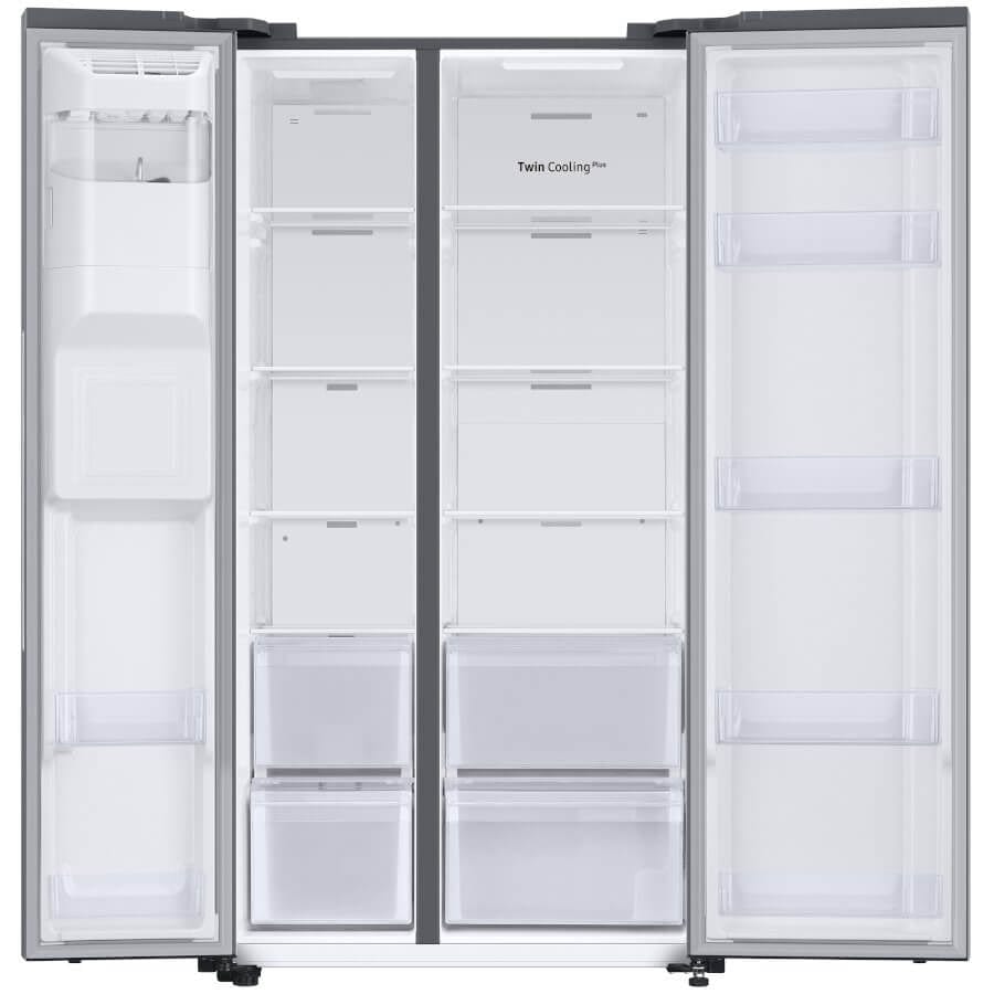 Samsung RS67A8811S9 American Style Fridge Freezer Matt Stainless | Atlantic Electrics - 39478382199007 