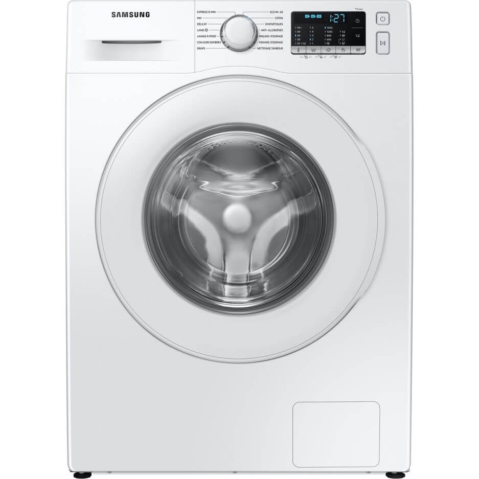 Samsung WW90TA046TE 9kg 1400 Spin Washing Machine with EcoBubble White | Atlantic Electrics - 39478400876767 