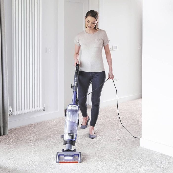 Shark NZ850UK Anti Hair Wrap Upright Vacuum Cleaner with Powered Lift-Away, Anti Hair Wrap, DuoClean, Purple | Atlantic Electrics - 39478403956959 