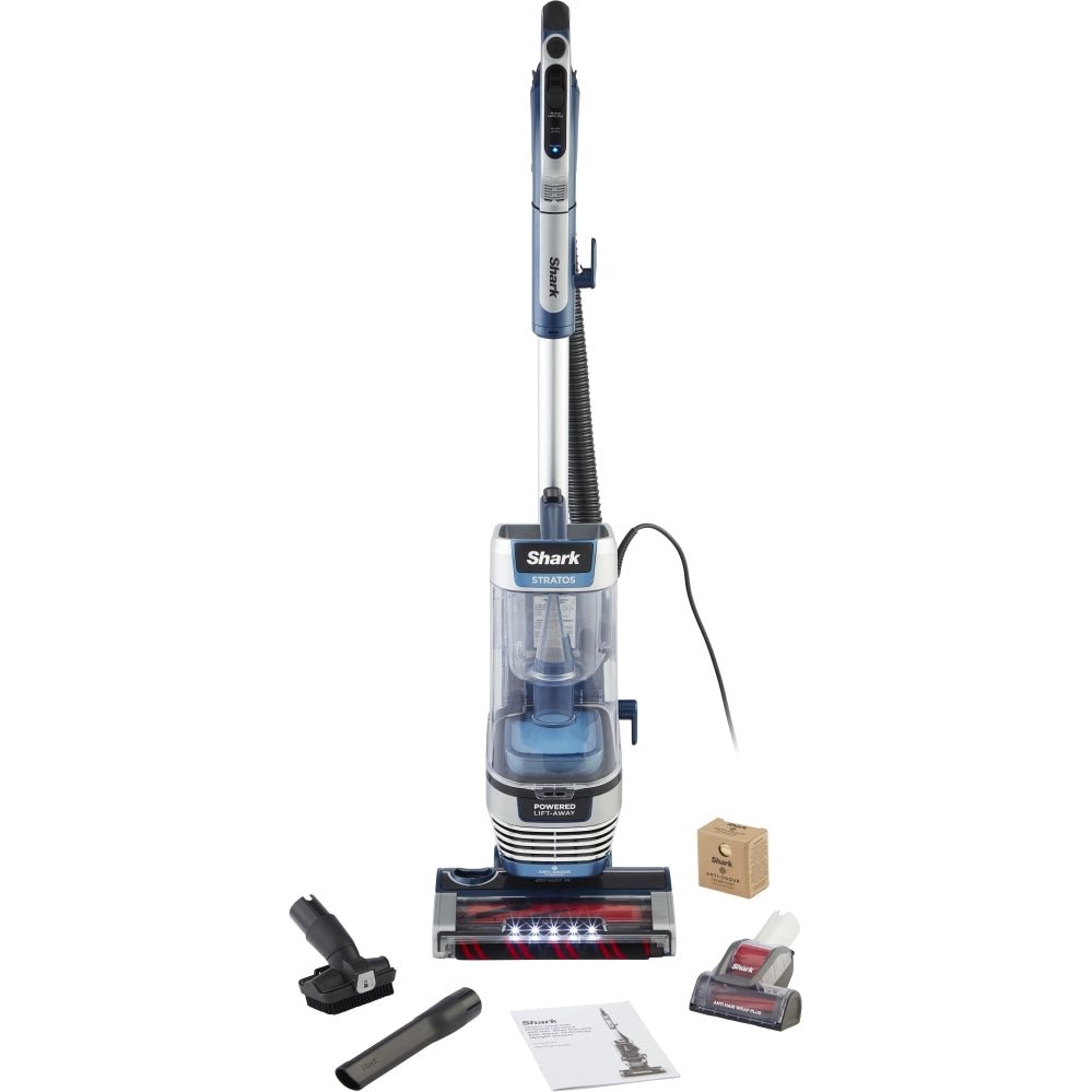 Shark AZ3000UKT Shark Stratos XL Anti Hair Wrap Plus Anti-Odour Upright Vacuum - Navy Blue | Atlantic Electrics - 41590380003551 