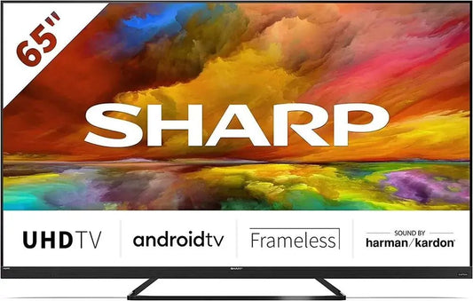 Sharp 4T-C65EQ3KM2AG 65" 4K Ultra HD Andriod Smart TV with Quantum Dot | Atlantic Electrics