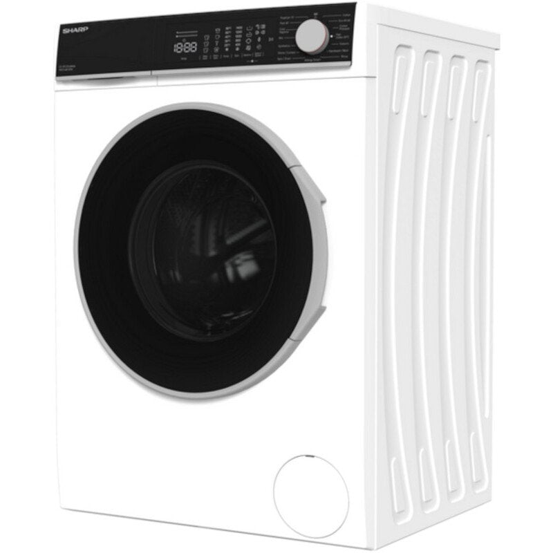 Sharp ESNFL814AWNA 8kg 1400 Spin Washing Machine - White | Atlantic Electrics