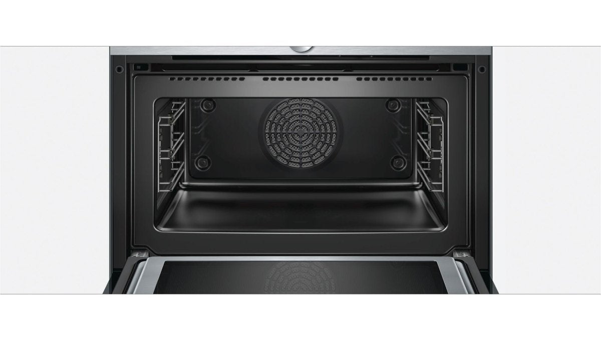 SIEMENS CM676GBS6B Built In Compact Electric Single Oven with Microwave Function - Stainless Steel | Atlantic Electrics