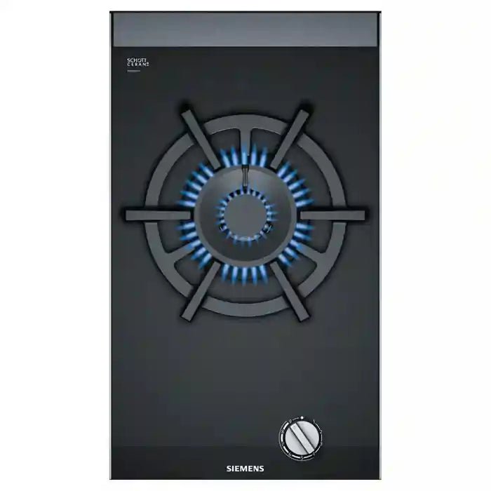 Siemens ER3A6AB70 iQ700 30cm Domino Wok Burner Gas Hob - Black | Atlantic Electrics