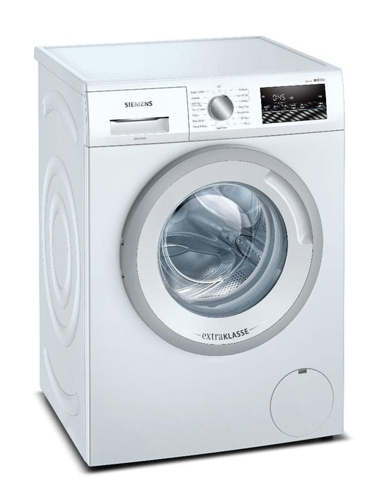 Siemens extraKlasse WM14N191GB 7kg 1400 Spin Washing Machine with EcoSilence Drive - White | Atlantic Electrics