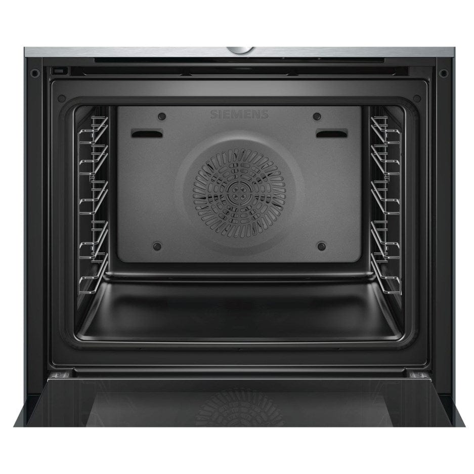 Siemens HB632GBS1B iQ700 Huge 71L Electric Built In Single Fan Oven - Stainless Steel | Atlantic Electrics