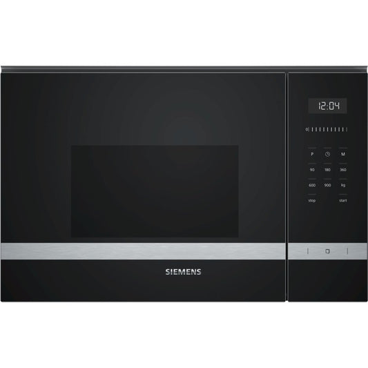 Siemens iQ500 BF555LMS0B 25L 900W Built-In Microwave - Stainless Steel | Atlantic Electrics