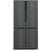 Thumbnail Siemens KF96NAXEAG Freestanding 65/35 American Fridge Freezer, Black Stainless Steel | Atlantic Electrics- 39478425157855