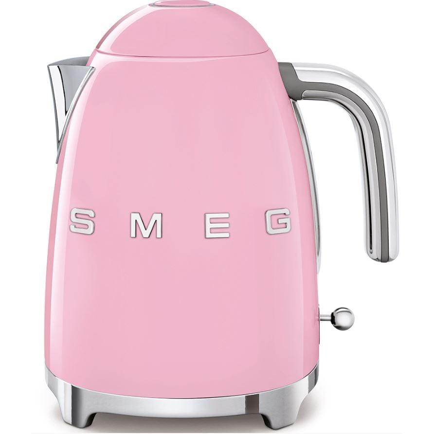 SMEG KLF03PKUK 1.7 Litre Retro Style Kettle - Pink | Atlantic Electrics - 39478435381471 