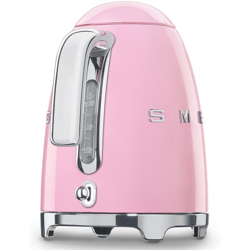 SMEG KLF03PKUK 1.7 Litre Retro Style Kettle - Pink | Atlantic Electrics - 39478435447007 