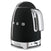 Thumbnail SMEG KLF04BLUK 1.7 Litre 50's Style Kettle, Temperature Control, 22.6cm Wide - 39478436790495