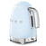 Thumbnail SMEG KLF04PBUK 1.7 Litre 50's Style Kettle, Temperature Control, 22.6cm Wide - 39478436659423