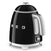 Thumbnail Smeg KLF05BLUK 0.8L Mini Kettle Black, Retro 50's Style, Anti- 40182537879775