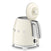 Thumbnail Smeg KLF05CRUK 0.8L Mini Kettle Cream, Retro 50's Style, Anti- 40179412369631