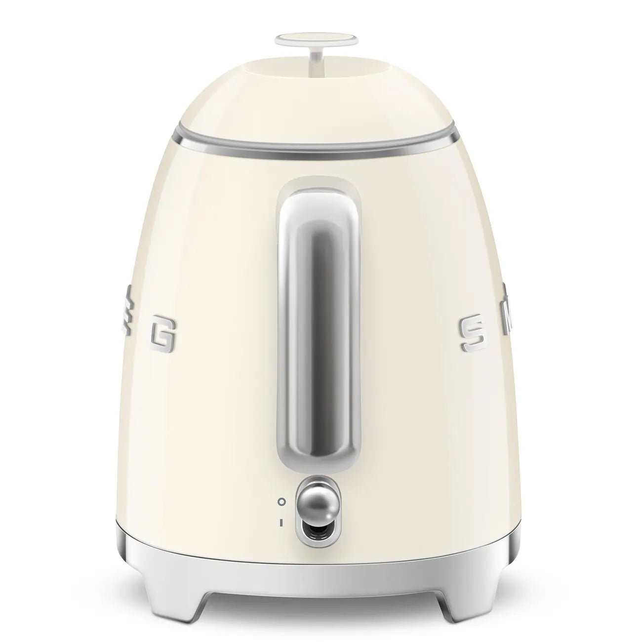 Smeg KLF05CRUK 0.8L Mini Kettle Cream, Retro 50's Style, Anti-Slip Base, Auto Shut Off, 1400W | Atlantic Electrics