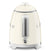 Thumbnail Smeg KLF05CRUK 0.8L Mini Kettle Cream, Retro 50's Style, Anti- 40179412304095