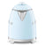 Thumbnail Smeg KLF05PBUK 0.8L Mini Kettle Pastel Blue, Retro 50's Style, Anti- 40179412467935