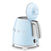 Thumbnail Smeg KLF05PBUK 0.8L Mini Kettle Pastel Blue, Retro 50's Style, Anti- 40179412730079