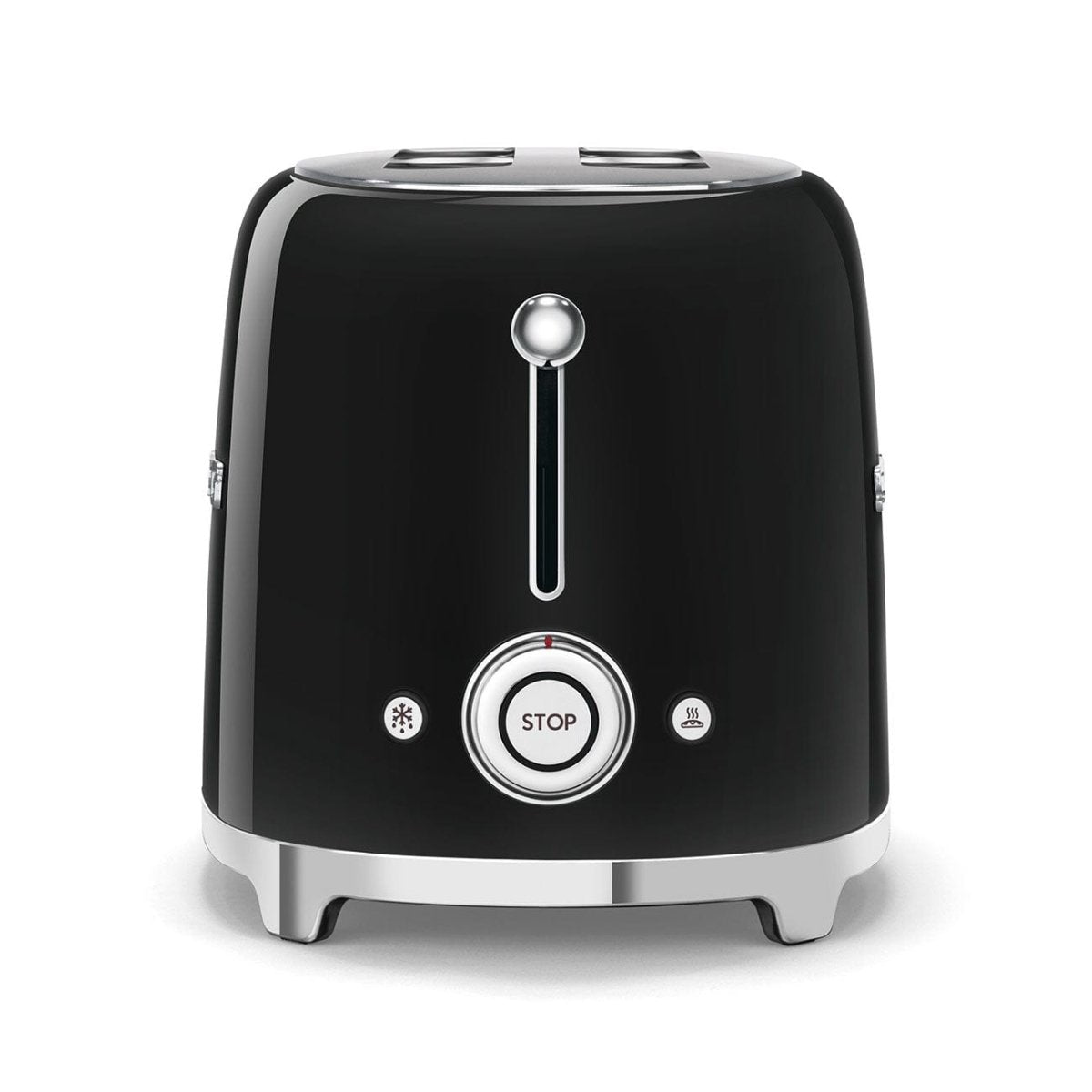 SMEG TSF01BLUK 2-Slice Toaster - Black | Atlantic Electrics