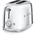 Thumbnail Smeg TSF01SSUK 50S Retro Style 2 Slice Toaster - 39478451601631